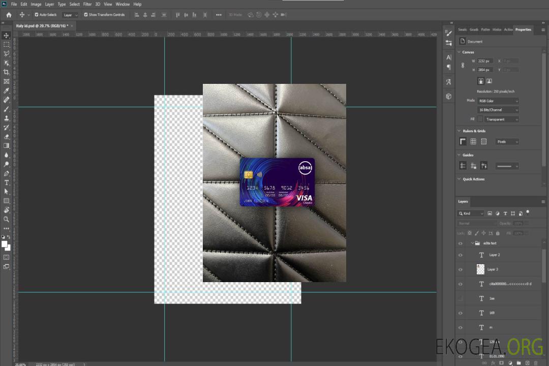 Afrique du Sud ABSA banque visa carte classique photolook recto template Afrique du Sud ABSA banque visa carte classique photolook recto template